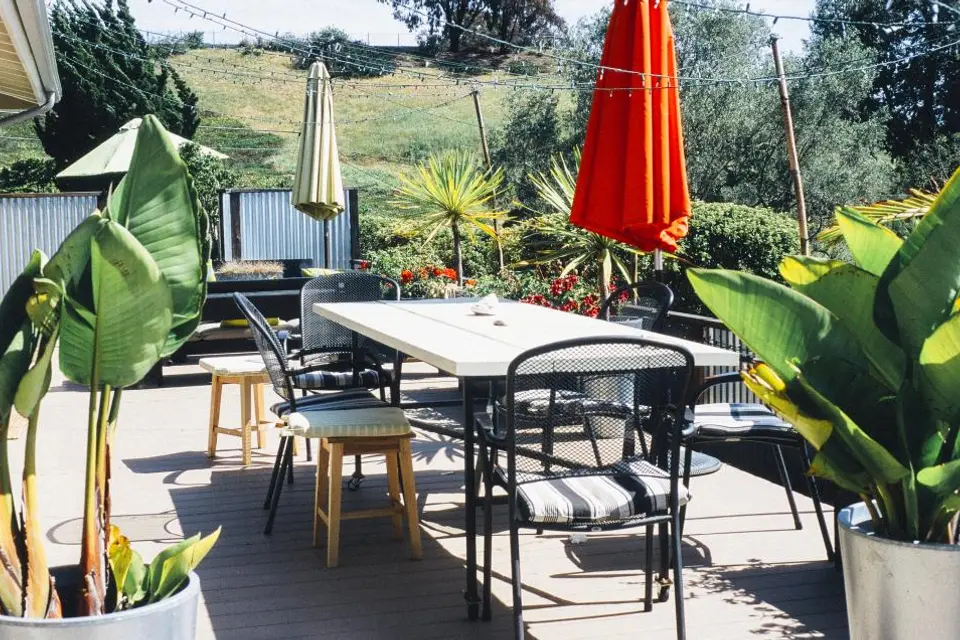 Mid-century patio set